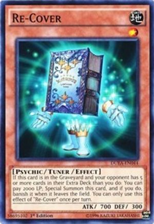 Re-Cover (DUEA-EN044) - Duelist Alliance 1st Edition