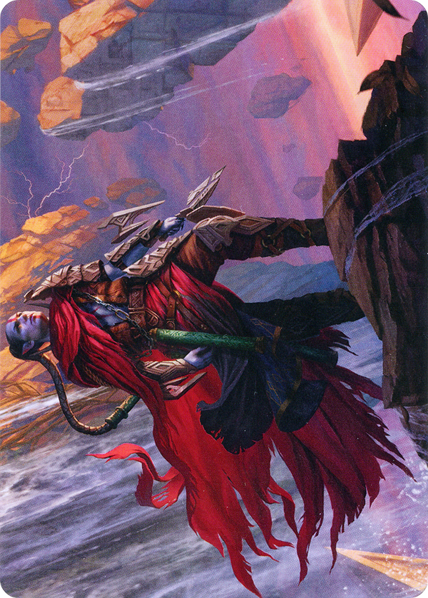 Anowon, the Ruin Thief // Anowon, the Ruin Thief (AZNR-075) - Zendikar Rising Art Series (Borderless)