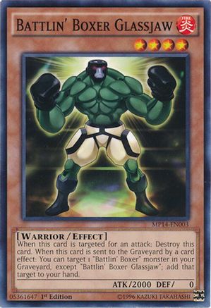 Battlin' Boxer Glassjaw (MP14-EN003) - 2014 Mega-Tins Mega Pack Unlimited