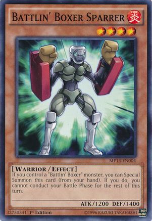 Battlin' Boxer Sparrer (MP14-EN004) - 2014 Mega-Tins Mega Pack Unlimited