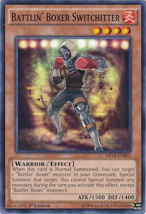 Battlin' Boxer Switchitter (MP14-EN005) - 2014 Mega-Tins Mega Pack Unlimited