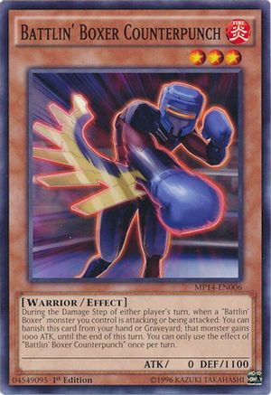 Battlin' Boxer Counterpunch (MP14-EN006) - 2014 Mega-Tins Mega Pack Unlimited