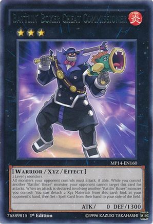 Battlin' Boxer Cheat Commissioner (MP14-EN160) - 2014 Mega-Tins Mega Pack Unlimited