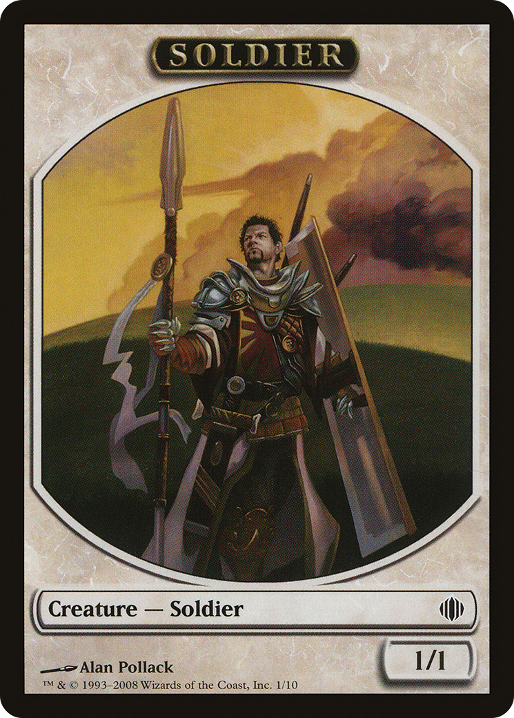 Soldier Token (ALA-001) - Shards of Alara Tokens