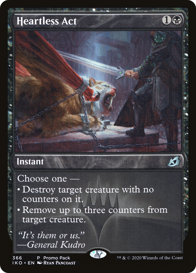 Heartless Act (PPIKO-366) - Ikoria: Lair of Behemoths Foil