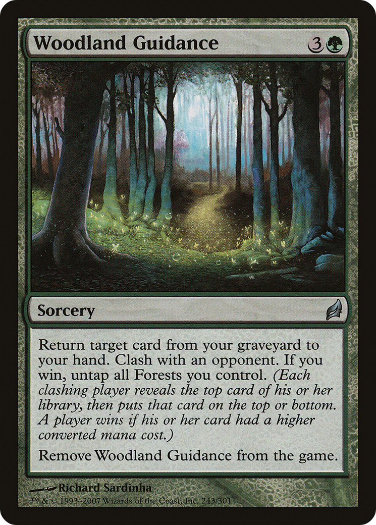 Woodland Guidance (LRW-243) - Lorwyn Foil