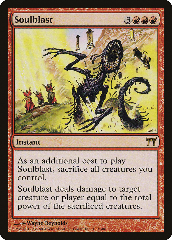 Soulblast (CHK-190) - Champions of Kamigawa