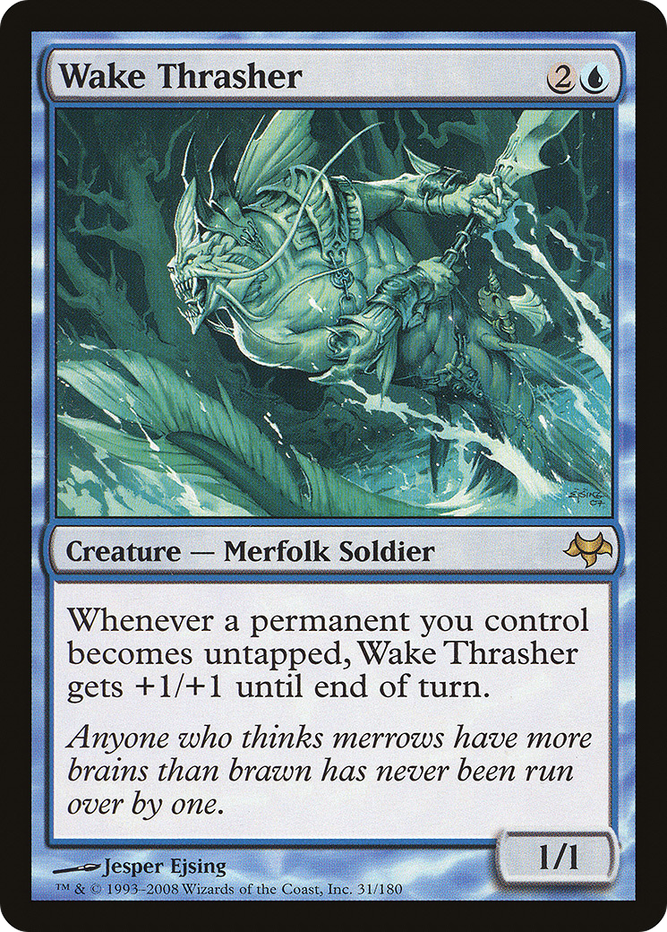 Wake Thrasher (EVE-031) - Eventide Foil