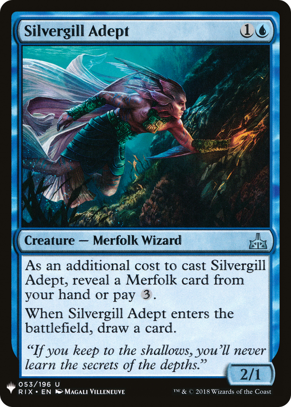 Silvergill Adept (LIST-053) - The List