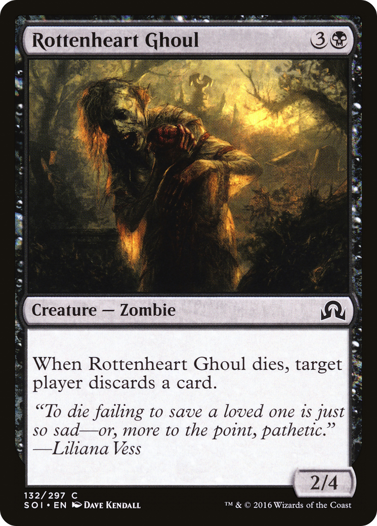 Rottenheart Ghoul (SOI-132) - Shadows over Innistrad Foil