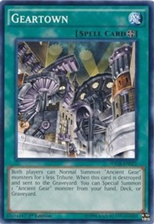 Geartown (SDGR-EN021) - Structure Deck: Geargia Rampage 1st Edition
