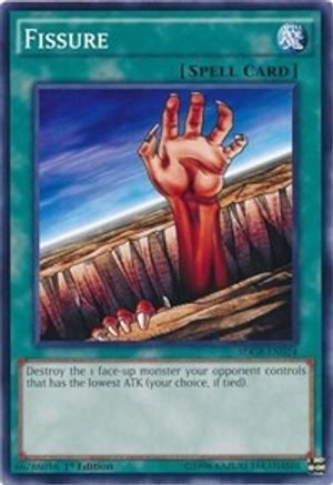 Fissure (SDGR-EN024) - Structure Deck: Geargia Rampage 1st Edition