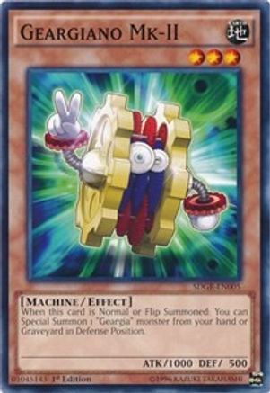 Geargiano Mk-II (SDGR-EN005) - Structure Deck: Geargia Rampage 1st Edition