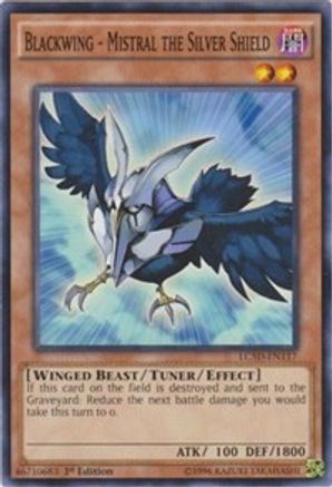 Blackwing - Mistral the Silver Shield (LC5D-EN117) - Legendary Collection 5D's 1st Edition