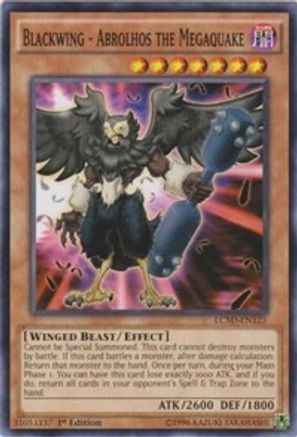 Blackwing - Abrolhos the Megaquake (LC5D-EN125) - Legendary Collection 5D's 1st Edition