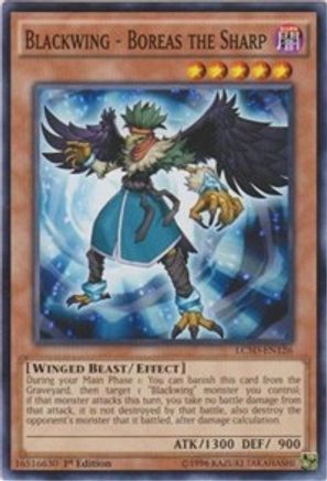 Blackwing - Boreas the Sharp (LC5D-EN126) - Legendary Collection 5D's 1st Edition