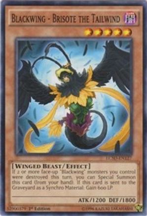 Blackwing - Brisote the Tailwind (LC5D-EN127) - Legendary Collection 5D's 1st Edition
