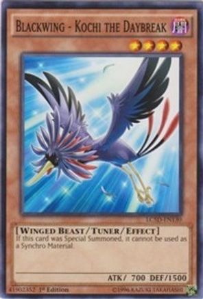 Blackwing - Kochi the Daybreak (LC5D-EN130) - Legendary Collection 5D's 1st Edition