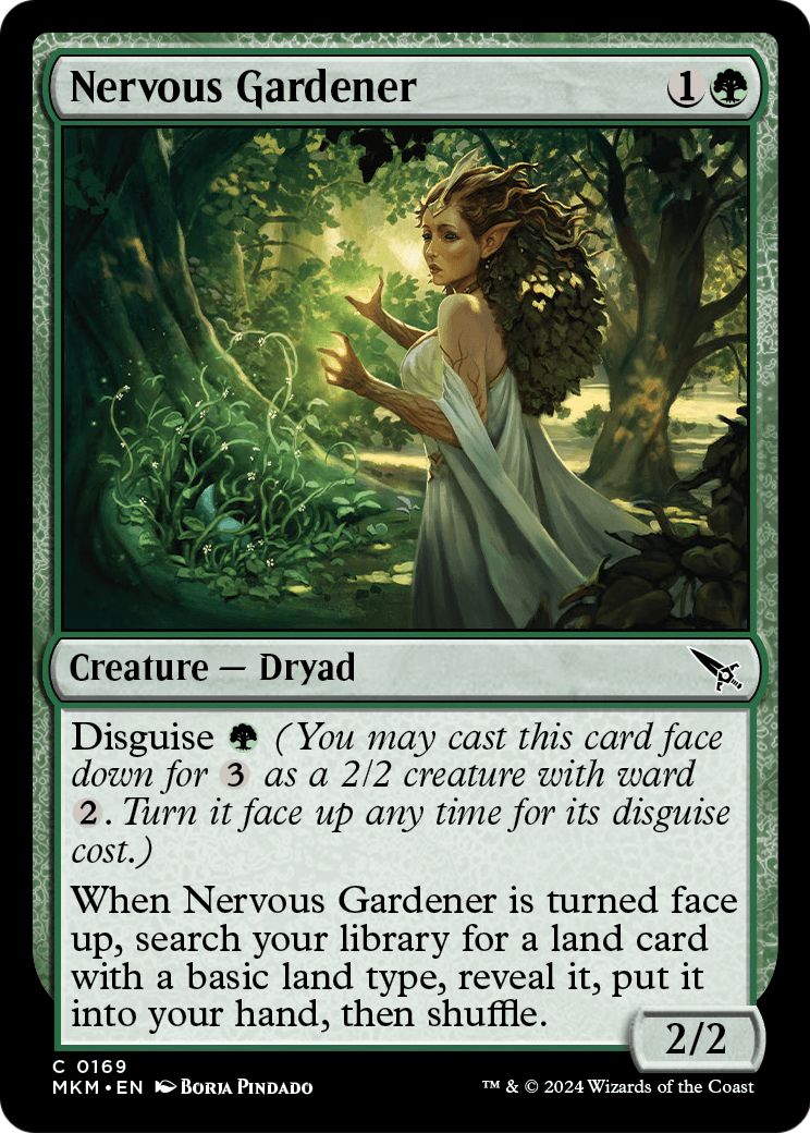 Nervous Gardener (MKM-169) - Murders at Karlov Manor
