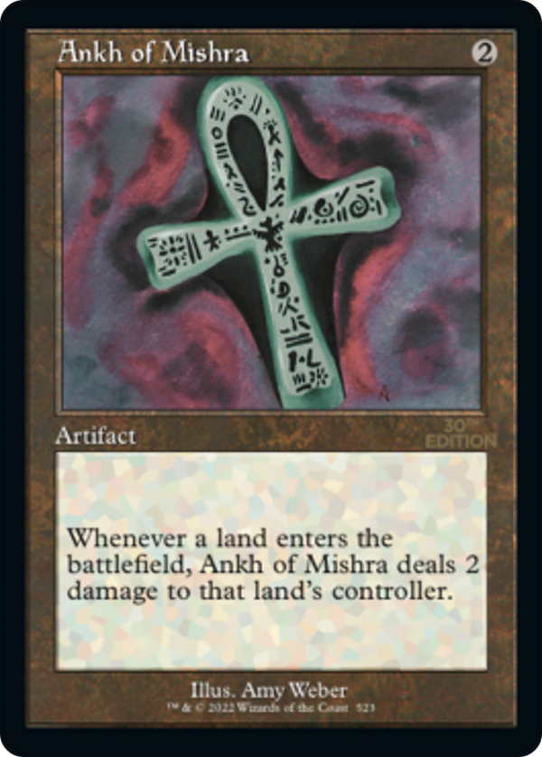 Ankh of Mishra (Retro Frame) (30A-523) - 30th Anniversary Edition