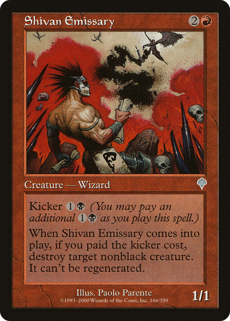 Shivan Emissary (INV-166) - Invasion Foil
