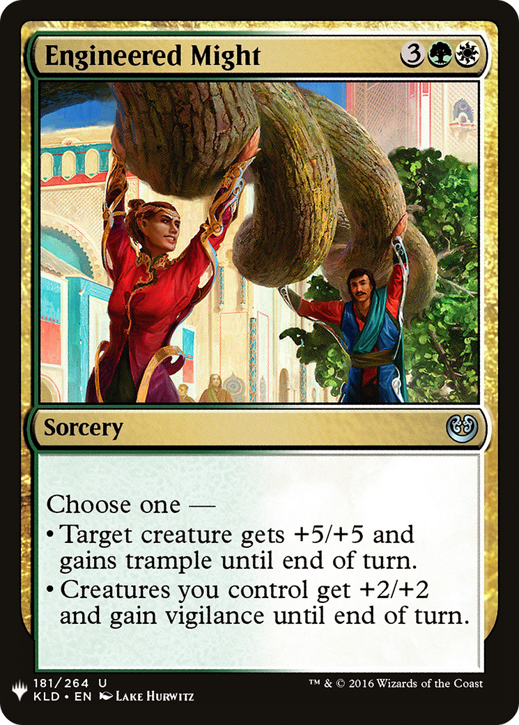Engineered Might (LIST-181) - The List