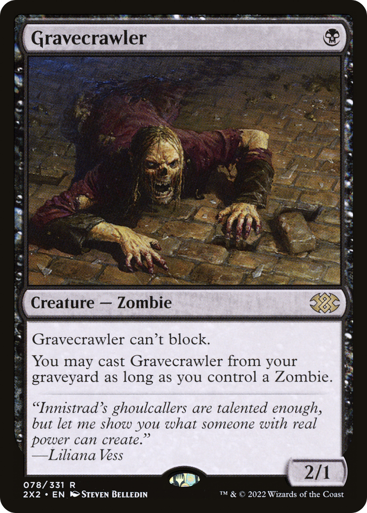 Gravecrawler (2X2-078) - Double Masters 2022
