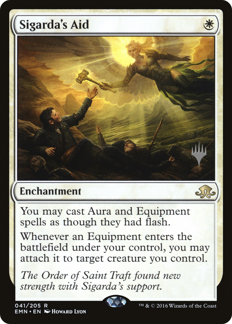 Sigarda's Aid (PPM21-041) - Eldritch Moon Promos