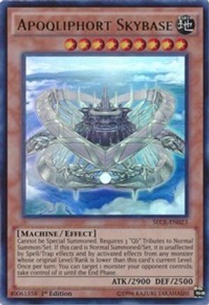 Apoqliphort Skybase (SECE-EN023) - Secrets of Eternity Unlimited