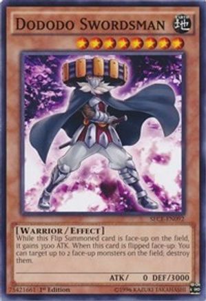 Dododo Swordsman (SECE-EN092) - Secrets of Eternity Unlimited