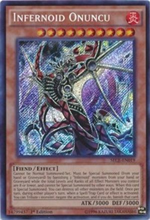 Infernoid Onuncu (SECE-EN019) - Secrets of Eternity 1st Edition