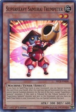 Superheavy Samurai Trumpeter (SECE-EN008) - Secrets of Eternity 1st Edition