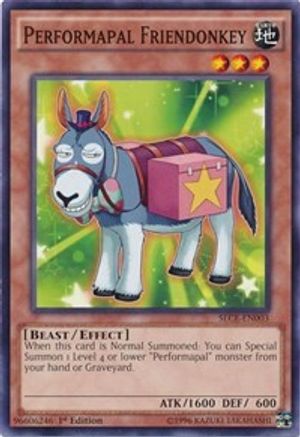 Performapal Friendonkey (SECE-EN003) - Secrets of Eternity 1st Edition