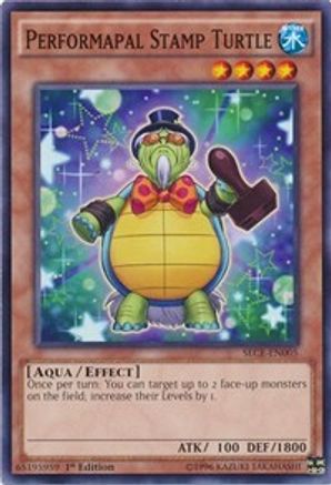 Performapal Stamp Turtle (SECE-EN005) - Secrets of Eternity Unlimited