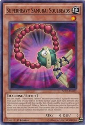 Superheavy Samurai Soulbeads (SECE-EN010) - Secrets of Eternity 1st Edition