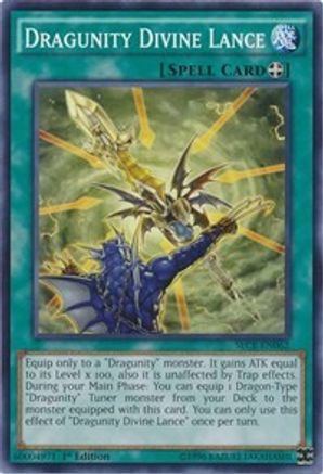 Dragunity Divine Lance (SECE-EN062) - Secrets of Eternity Unlimited