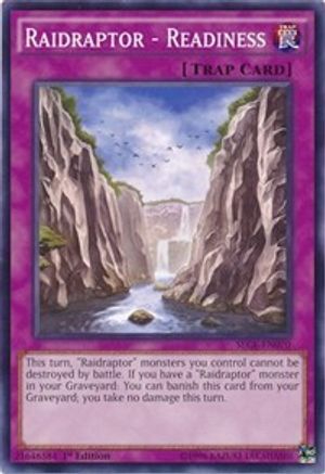 Raidraptor - Readiness (SECE-EN070) - Secrets of Eternity 1st Edition
