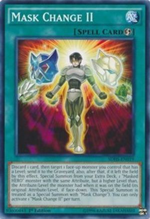 Mask Change II (SDHS-EN019) - Structure Deck: HERO Strike Unlimited