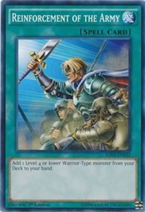 Reinforcement of the Army (SDHS-EN032) - Structure Deck: HERO Strike Unlimited