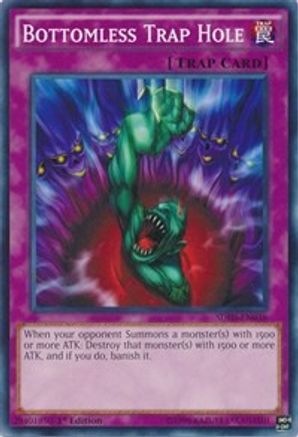 Bottomless Trap Hole (SDHS-EN038) - Structure Deck: HERO Strike Unlimited