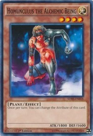 Homunculus the Alchemic Being (SDHS-EN018) - Structure Deck: HERO Strike 1st Edition