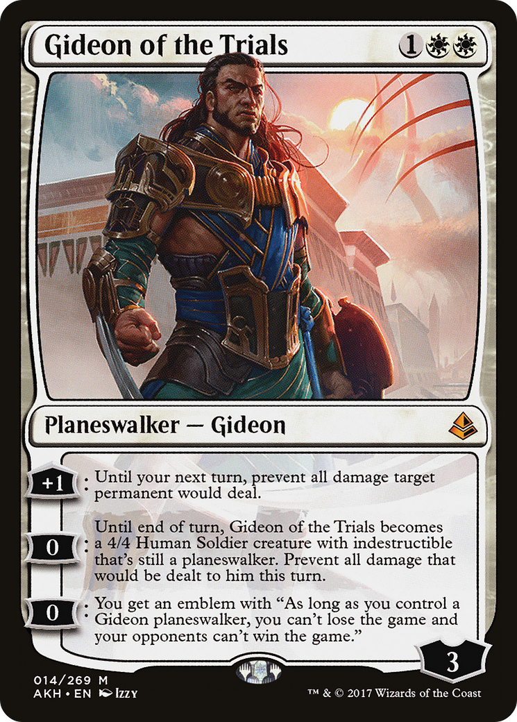 Gideon of the Trials (AKH-014) - Amonkhet Foil