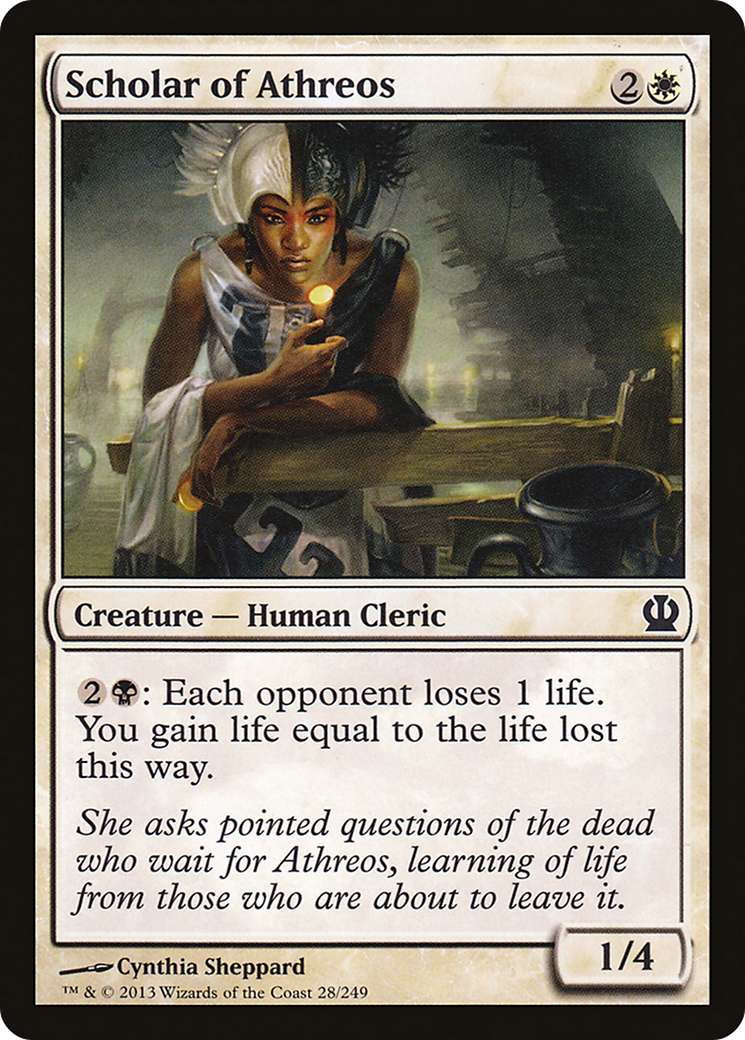 Scholar of Athreos (THS-028) - Theros