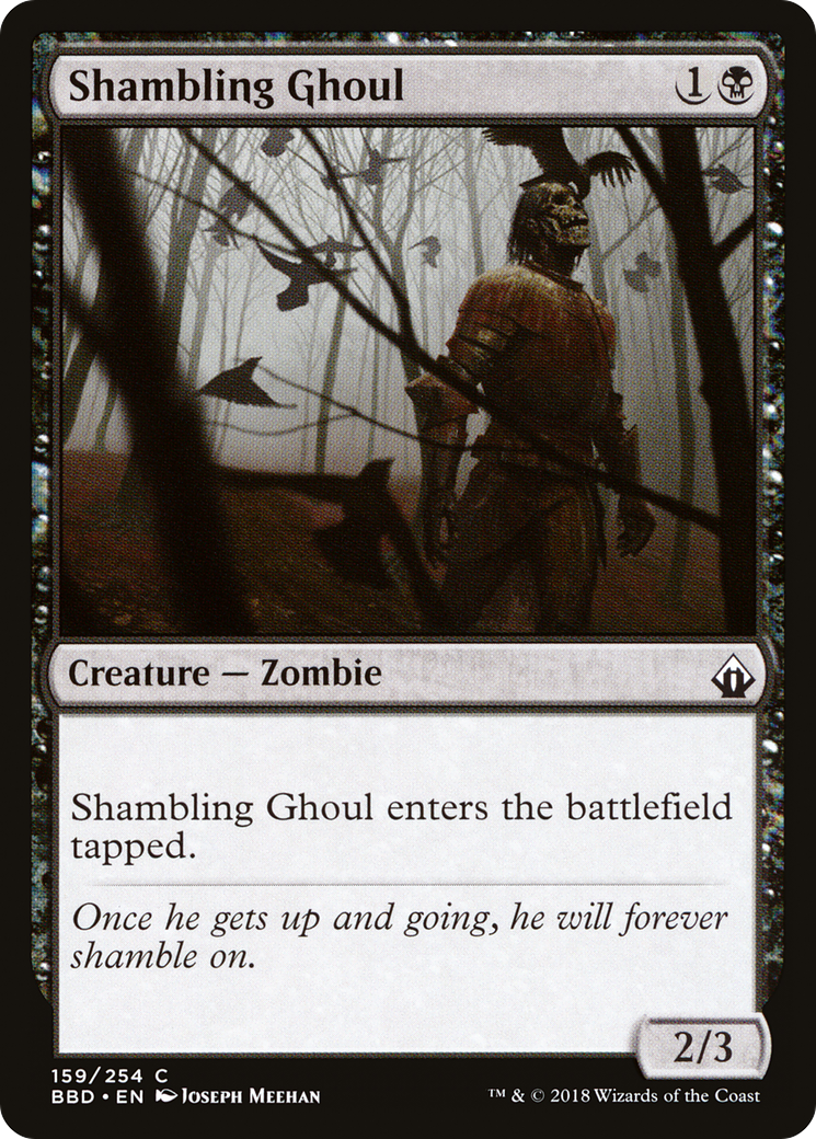 Shambling Ghoul (BBD-159) - Battlebond Foil
