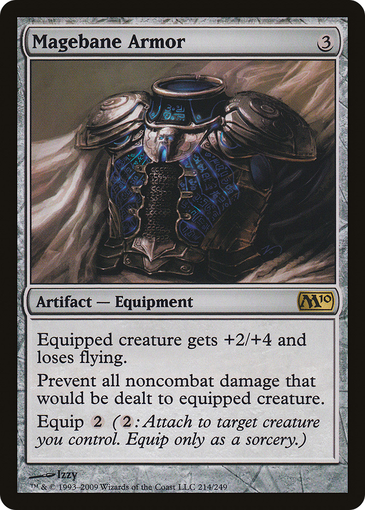 Magebane Armor (M10-214) - Magic 2010 Foil