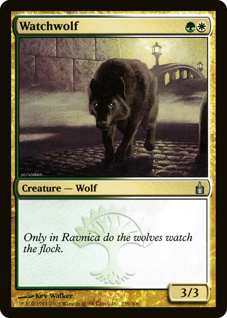 Watchwolf (RAV-239) - Ravnica: City of Guilds Foil