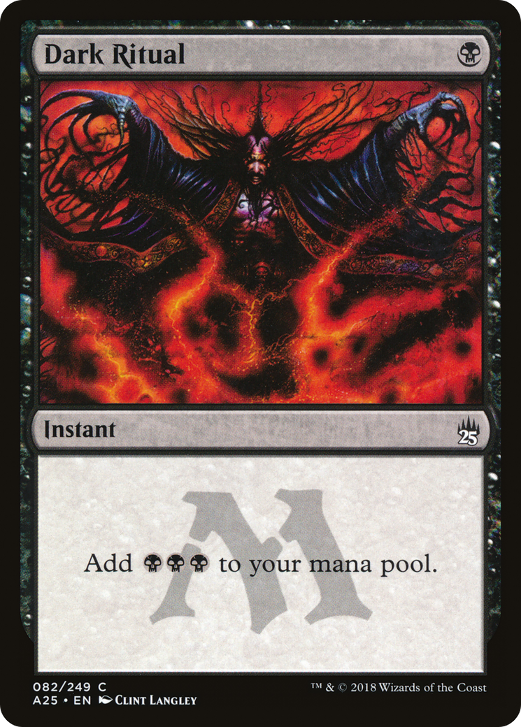 Dark Ritual (A25-082) - Masters 25 Foil