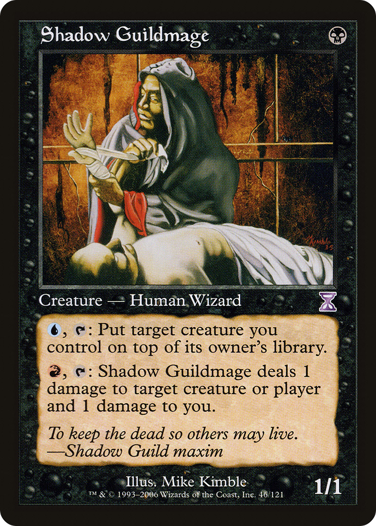 Shadow Guildmage (TSB-046) - Time Spiral Timeshifted