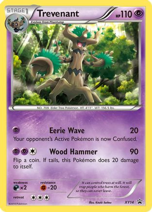 Trevenant XY14  - Holofoil XY Promos - Promo