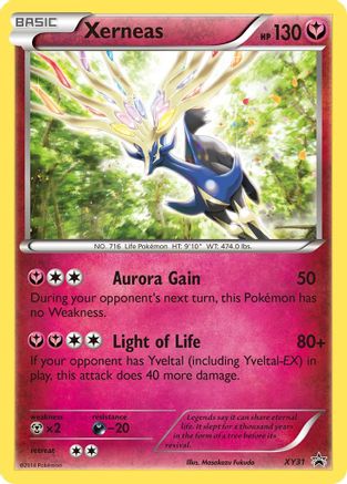 Xerneas - XY31  - Holofoil XY Promos - Promo